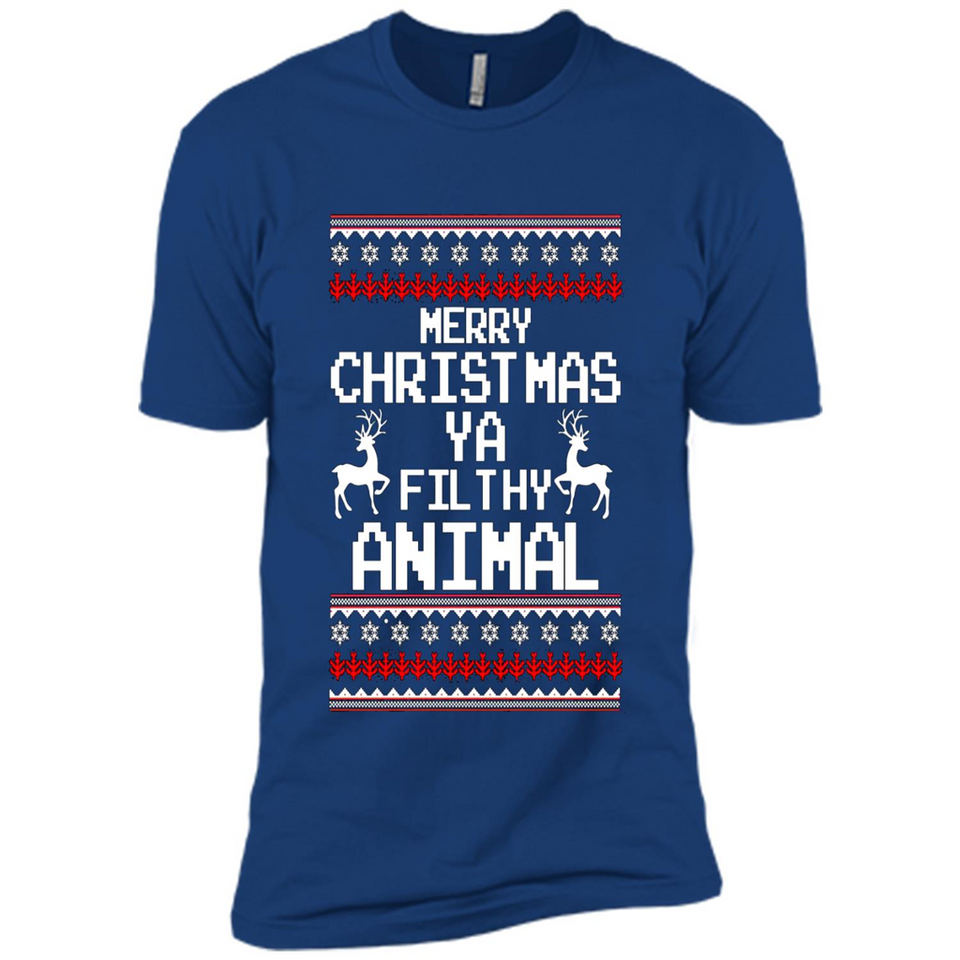 Merry Christmas ya filthy animal ulgy sweater PINGPONG