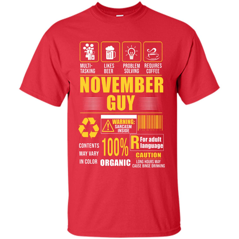 November Guy Multitasking - Shirt