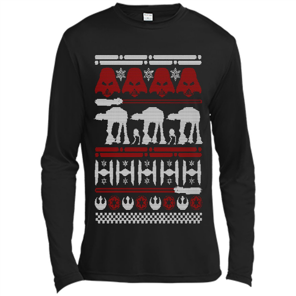 Star Wars - Christmas on Hoth - Canvas Long Sleeve T-Shirt