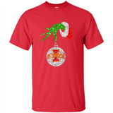 Amazing Iowa State Cyclones Glitter Grinch Monogram Ornament Christmas Gift - Shirt