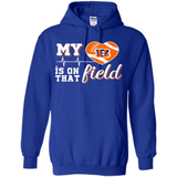 Cincinnati Bengals Football My Heart is on that Field - Hoodie