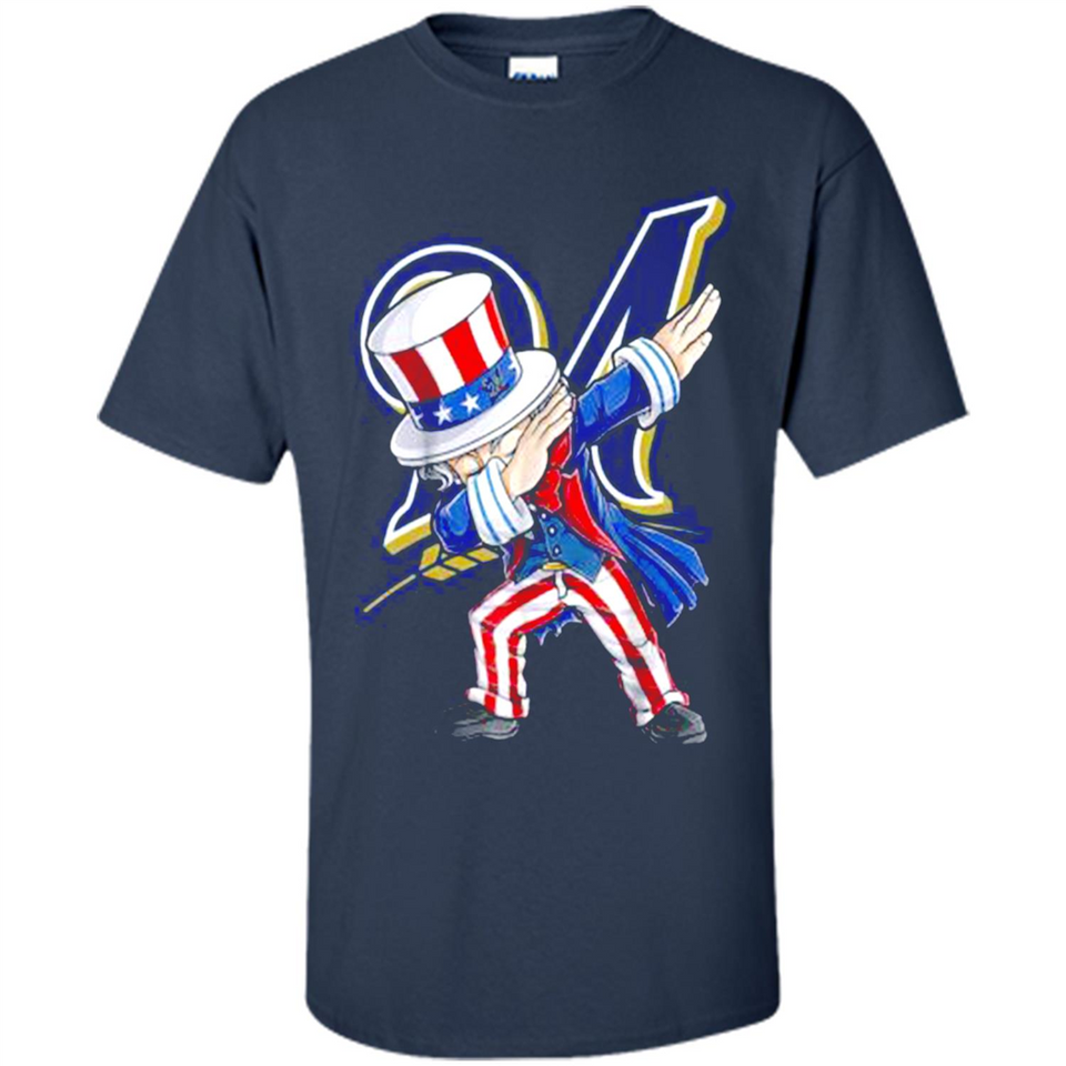 MLB MILWAUKEE BREWERS UNCLE SAM DABBING INDEPENDENCE DAY