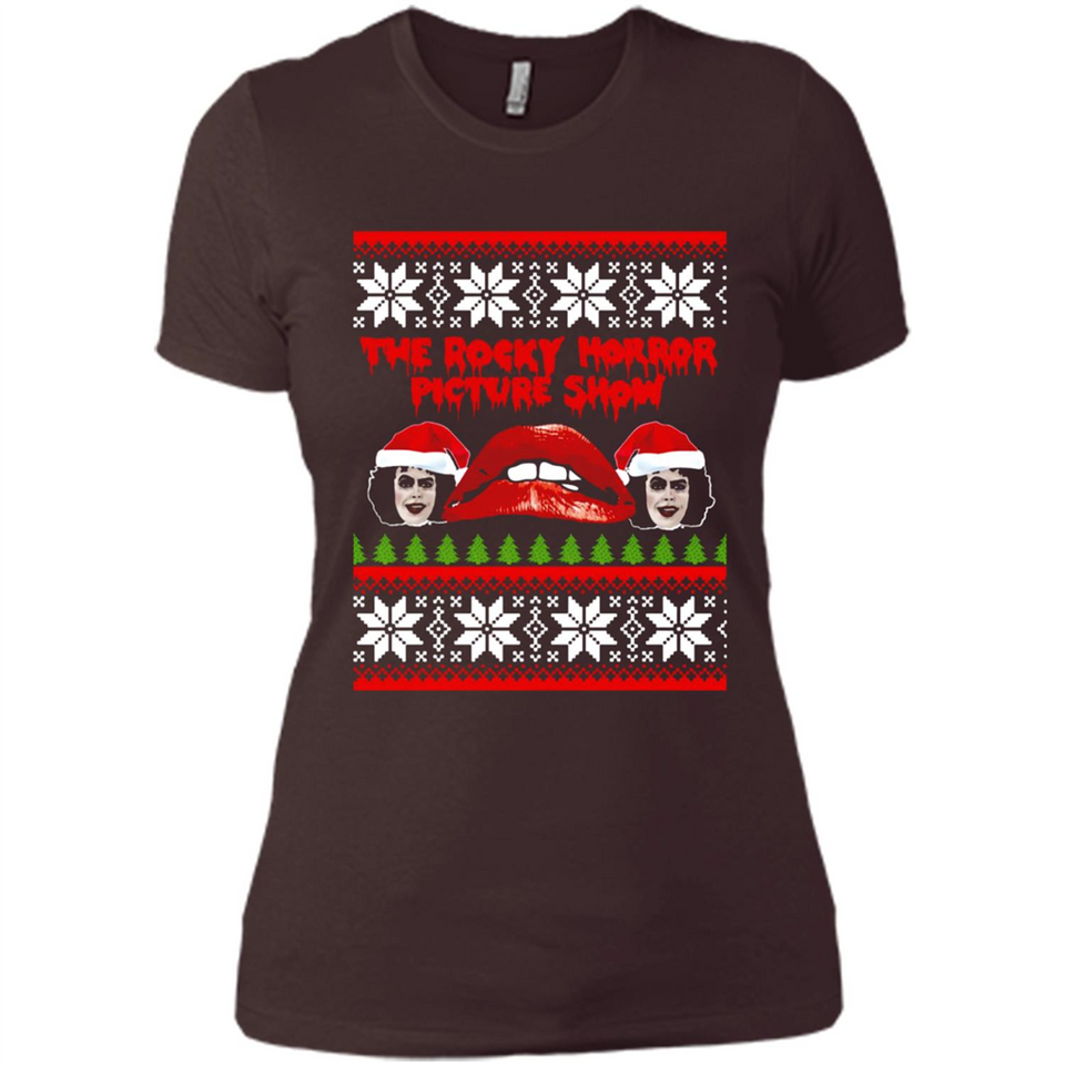 The Rocky Horror Picture Show Christmas sweater - Ladies' Boyfriend T-Shirt