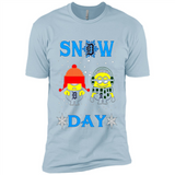 Snow Day Shirt For Detroit Tigers Vs Minion Fans pingpong