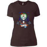 Boston Celtics Halloween The Nightmare Before Christmas - Ladies' Boyfriend T-Shirt