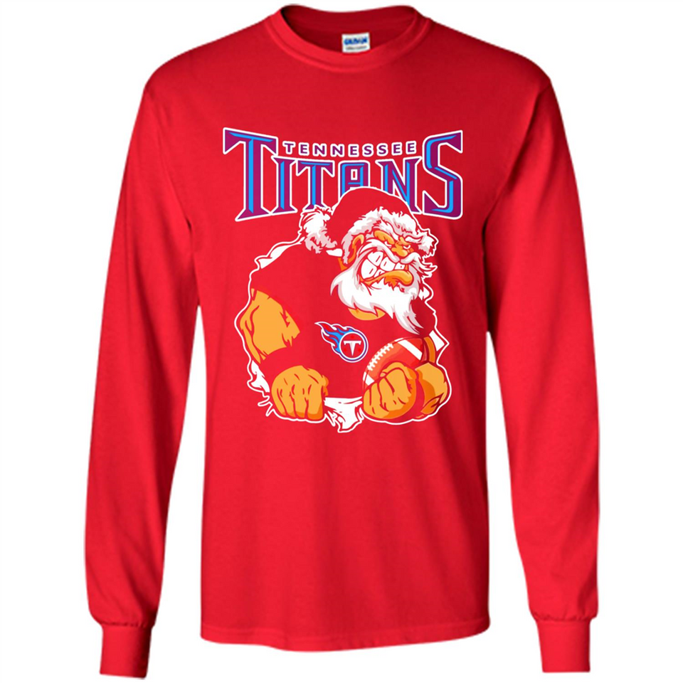 Grumpy Santa Claus Tennessee Titans Football Team PINGPONG