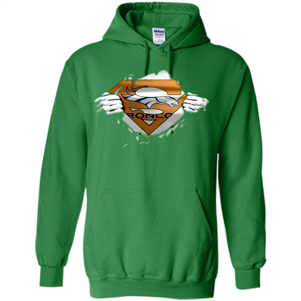 Denver Broncos And Superman Fans - Hoodie