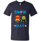 Snow Day Shirt For Carolina Hurricanes Vs Minion Fans pingpong
