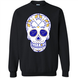 St. Louis Blues Hockey Sugar Skull Day of the Dead