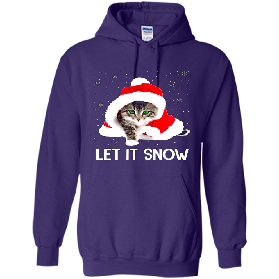 Let It Snow Cat Christmas sweater PINGPONG