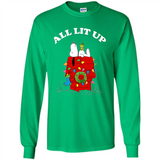 Peanuts By Schulz Snoopy Young Men_s Christmas - Long Sleeve T-Shirt