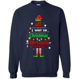 Teacher Sweashirt - All I Want For Christmas is Silent Class