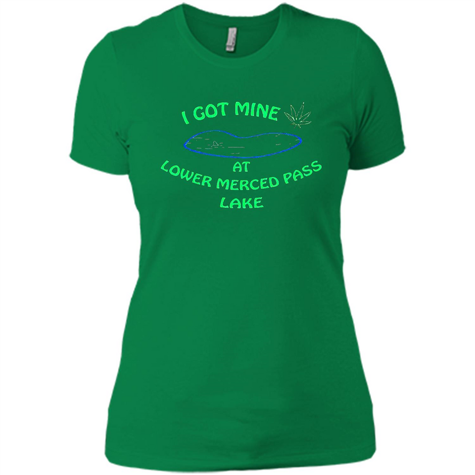 I Got Mine At Lower Merced Pass Lake - Ladies' Boyfriend T-Shirt