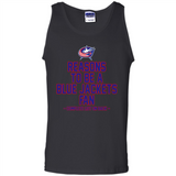 Reasons to be a Columbus Blue Jackets Fan Complete List on Back - Tank Top