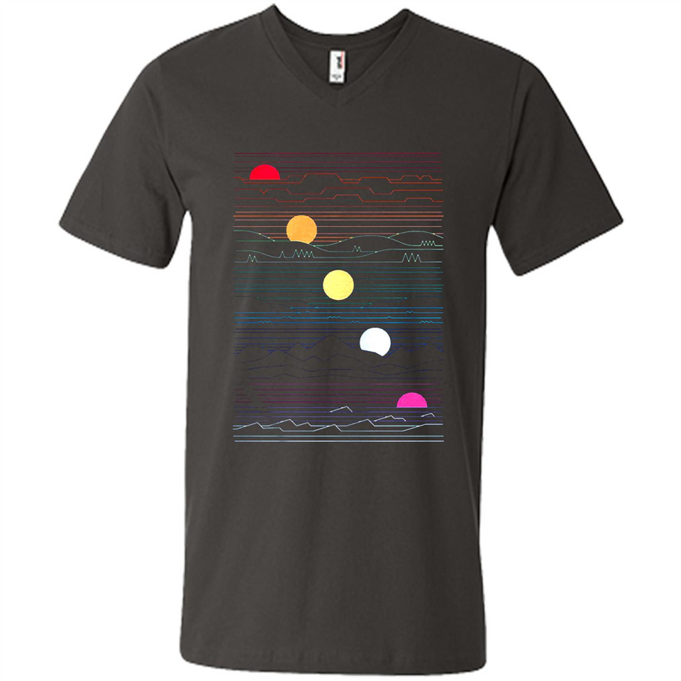 Many lands under one sun shirt Sweatshirt - Men's V-Neck