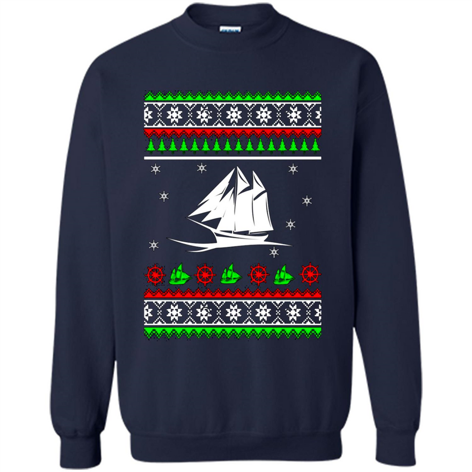 Nautical Anchor Ugly Christmas sweater PINGPONG