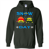 Snow Day Shirt For Los Angeles Chargers Vs Minion Fans pingpong