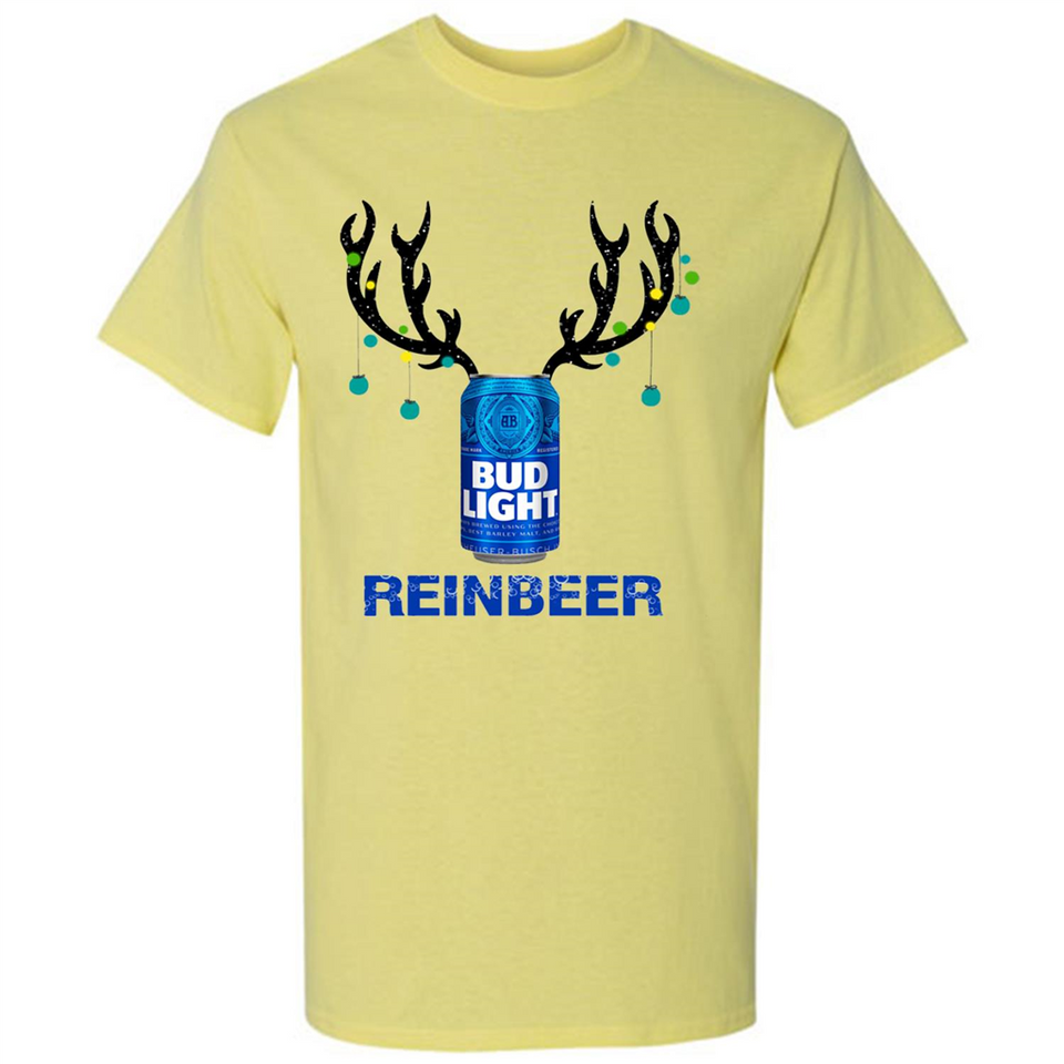 Bud Light Reinbeer Funny Beer Reindeer Christmas Sweatshirt - Shirt