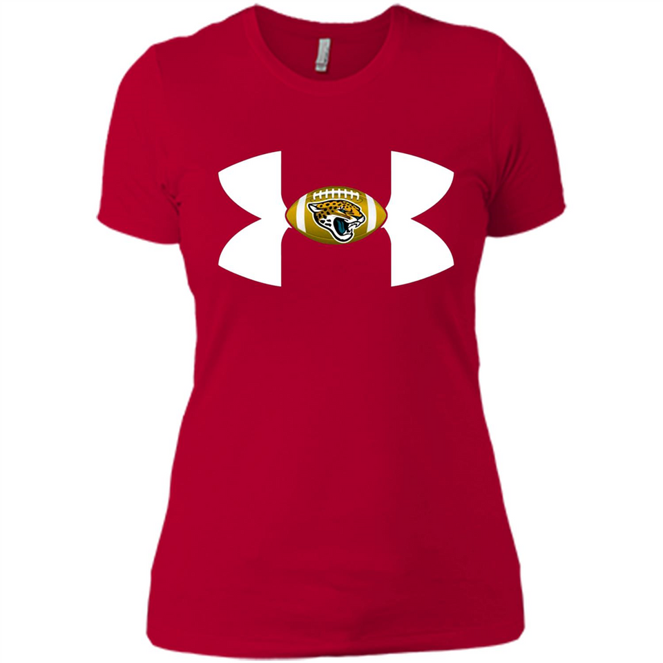 Jacksonville Jaguars Under Armour Logo - Ladies' Boyfriend T-Shirt