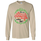 This is My Hallmark-Christmas Movies Watching Sporty T-Shirt - Long Sleeve T-Shirt
