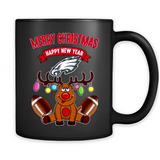 Philadelphia Eagles NFL Reindeer Funny Merry Christmas And Happy New Year
