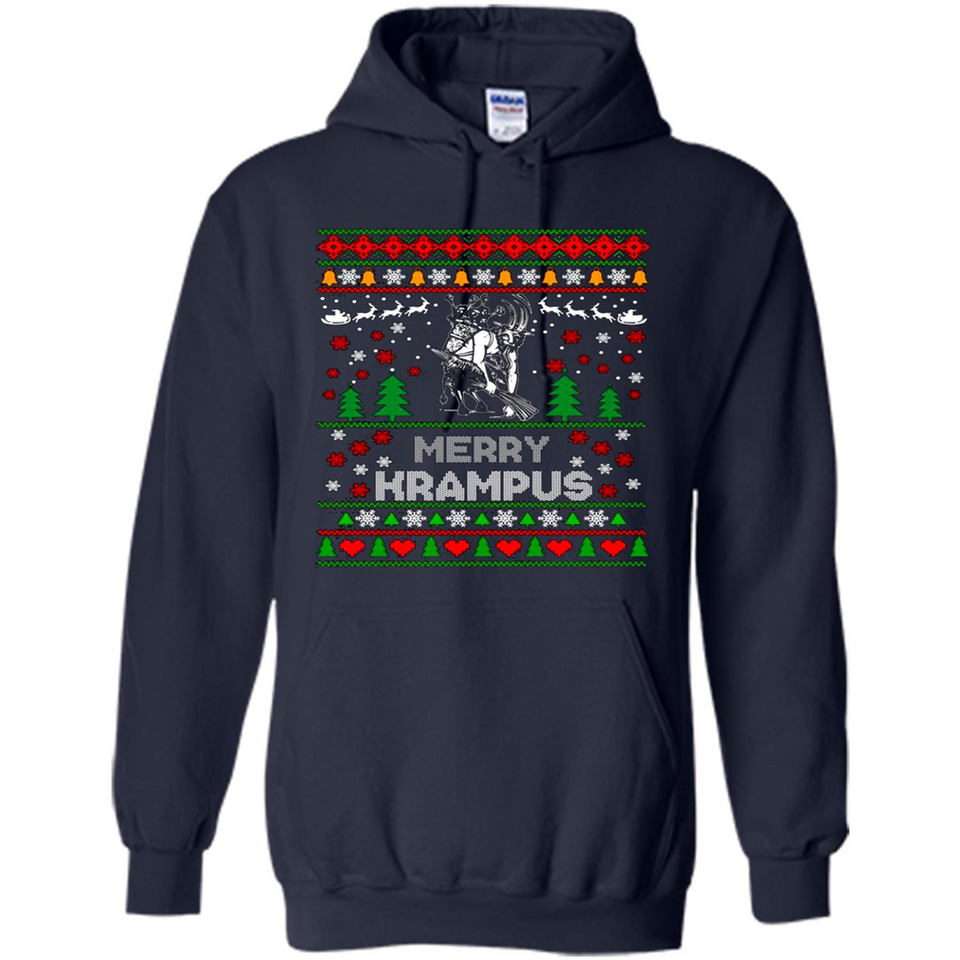 Merry Krampus Christmas sweatshirt PINGPONG