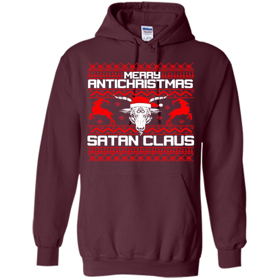 Merry Antichristmas Satan Claus - Hoodie