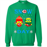 Snow Day Shirt For Cincinnati Reds Vs Minion Fans pingpong
