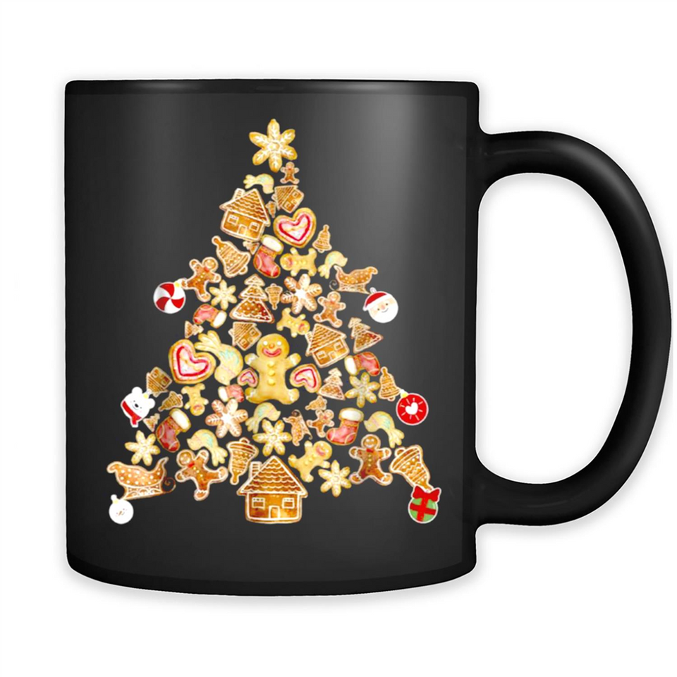 Gingerbread Man Christmas Tree Gingerbread Decor