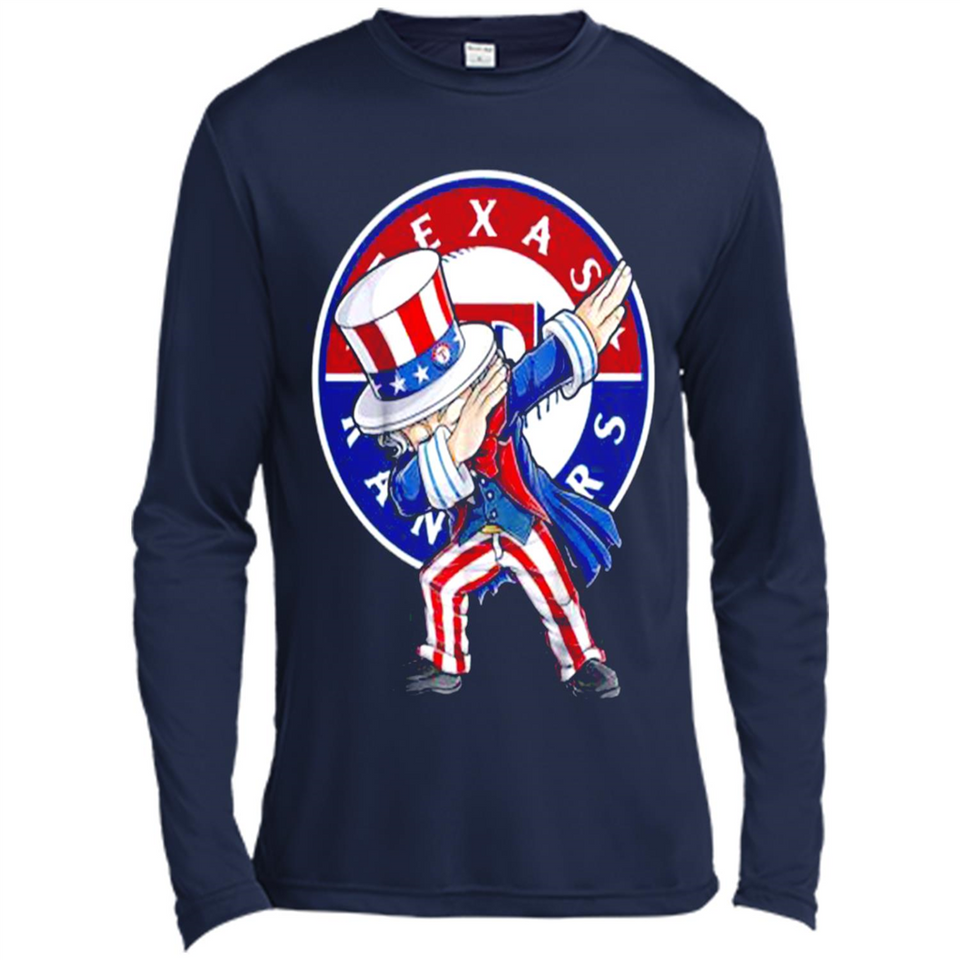 MLB TEXAS RANGERS UNCLE SAM DABBING INDEPENDENCE DAY