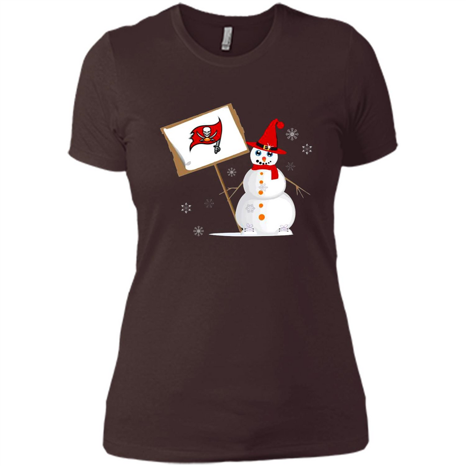 Tampa Bay Buccaneers Snowman Funny