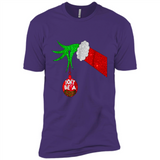 GRINCH HAND HOLDING CHRISTMAS ORNAMENT - DON'T BE A GRINCH PINGPONG