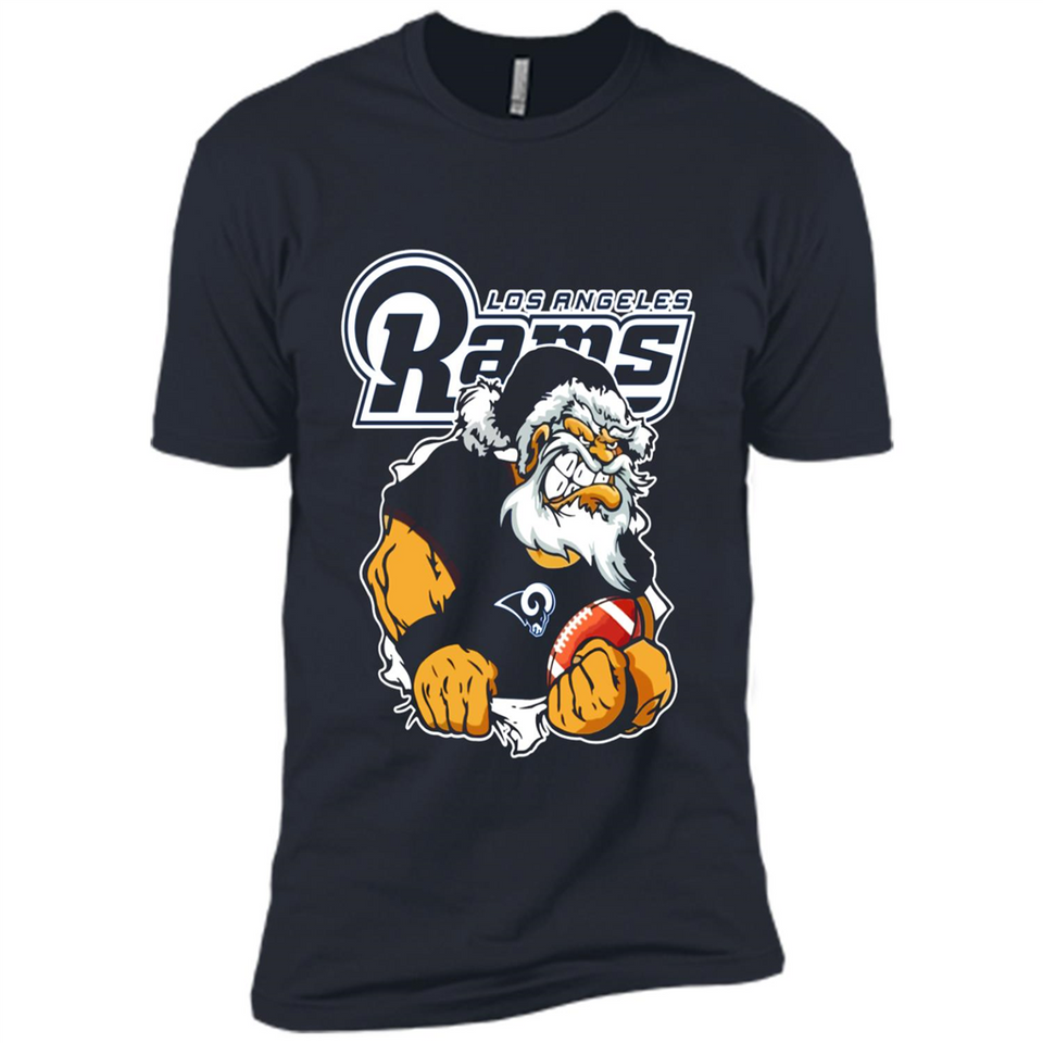 Grumpy Santa Claus Los Angeles Rams Football Team PINGPONG