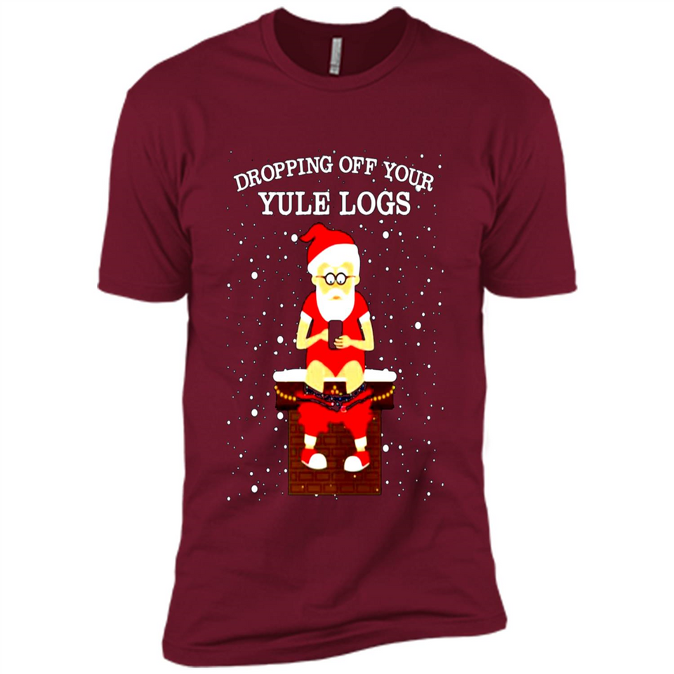 Santa Dropping Off Your Yule Logs