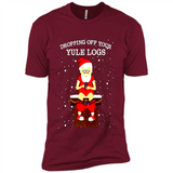 Santa Dropping Off Your Yule Logs