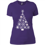 Winter Snowflake White Christmas Tree