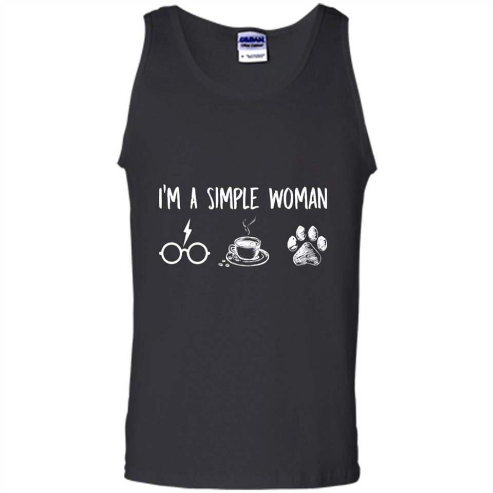 I’m Simple Woman Like Harry Potter, Coffee and Dog