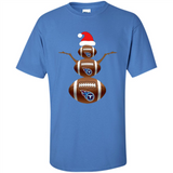 Tennessee Titans NFL Dabbing Snowman Xmas
