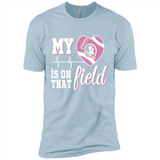 Florida State Seminoles Football My Heart is on that Field - Premium Short Sleeve T-Shirt