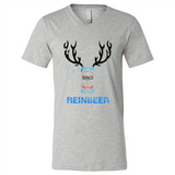 Busch Reinbeer Funny Beer Reindeer Christmas Sweatshirt - Canvas Unisex V-Neck