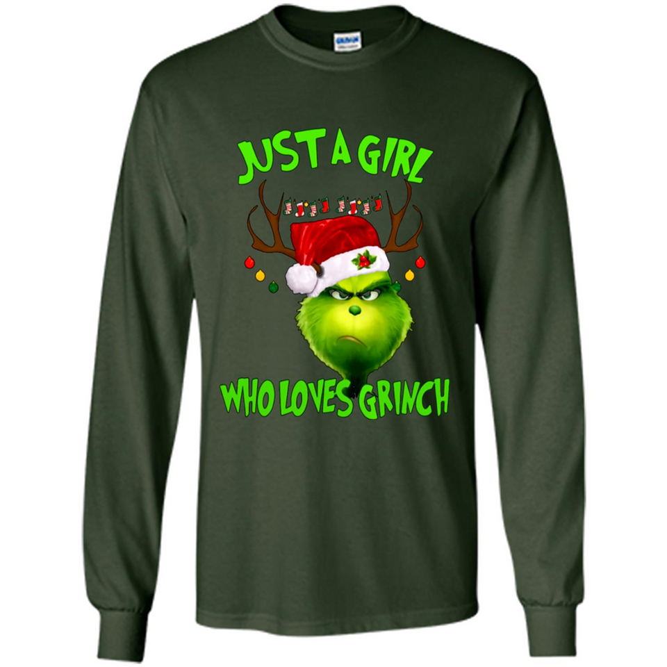 Just a Girl Who Loves Grinch Christmas PING PONG