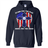 Dallas Cowboys - stand for the flag kneel for the cross