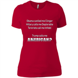 Obama Called Me Clinger Trump Calls Me American
