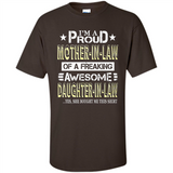 I'm A Proud Mother In Law Of A Freaking Awesome Daughter - Shirt