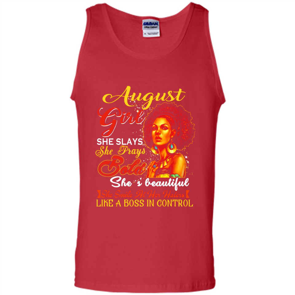 August Girl She Slays She Prays Beautiful Birthday PINGPONG