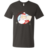 Cute Santa Claus Ho Ho Ho - Men's V-Neck