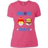 Snow Day Shirt For Houston Rockets Vs Minion Fans pingpong