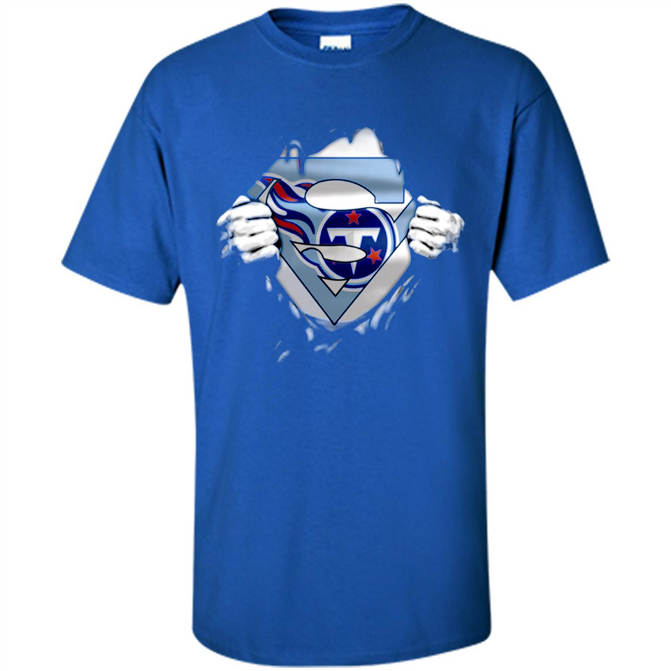 Tennessee Titans And Superman Fans - Shirt