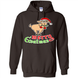 Christmas Merry Goatmas Goat Shirt Santa Hat - Hoodie