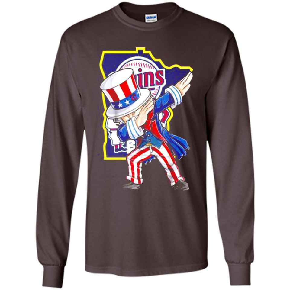 MLB MINNESOTA TWINS UNCLE SAM DABBING INDEPENDENCE DAY